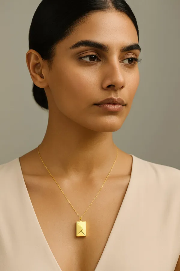 Golden_Royal_Charm_Pearl_Center_Necklace_For_Women