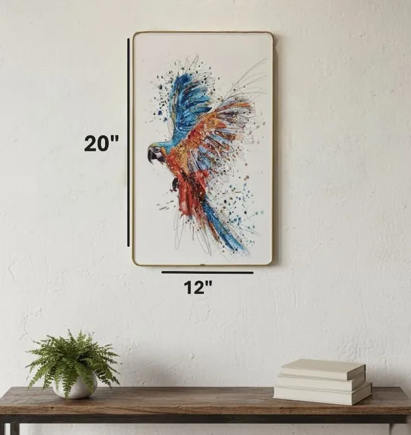 Trending_White_Pvc_Premium_Crystal_Wall_Frame_(H_20_X_W_12_In)