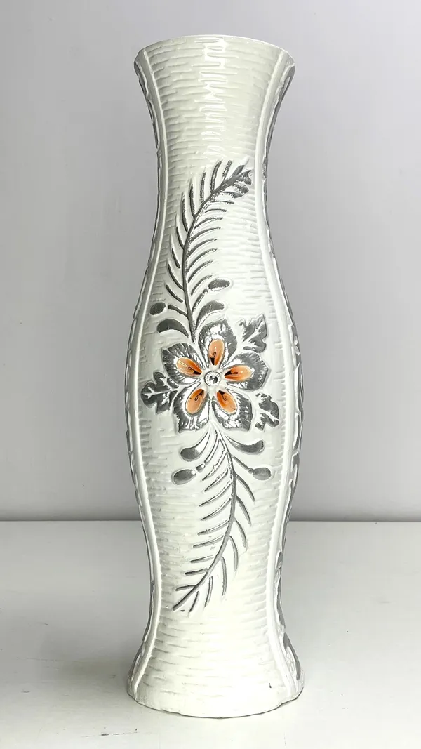 White_Ceramic_Premium_Vase_For_Home_Decor_(H_24_X_W_6_In)
