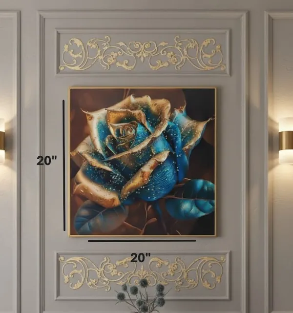 Trending_Blue_&_Black_Pvc_Premium_Crystal_Wall_Frame_(H_20_X_W_20_In)