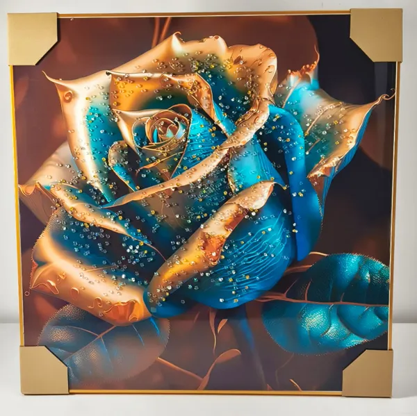 Trending_Blue_&_Black_Pvc_Premium_Crystal_Wall_Frame_(H_20_X_W_20_In)