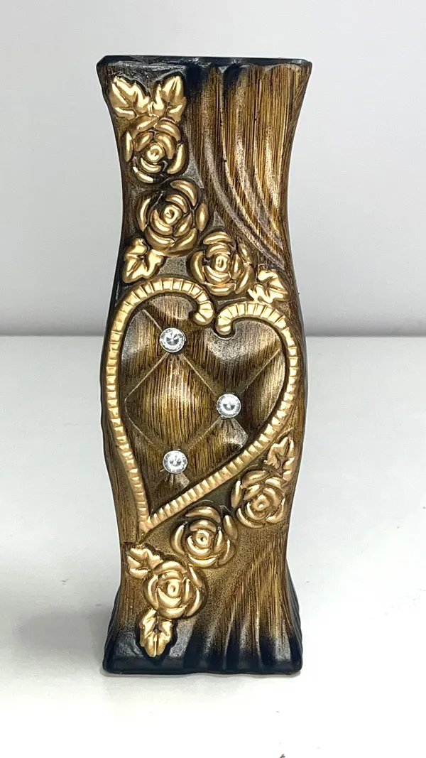 Wooden_Brown_Ceramic_Premium_Vase_For_Home_Decor_(W_4_X_H_12_In)