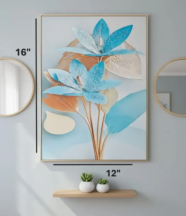 Trending_Black_Pvc_Premium_Crystal_Wall_Frame_(H_16_X_W_12_In)