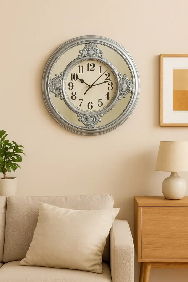 Silver_Fiber_Plain_Wall_Clock_(20_In._Dia)