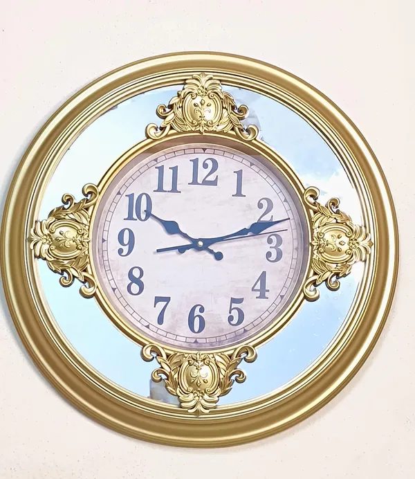 Gold_Fiber_Plain_Wall_Clock_(20_In._Dia)