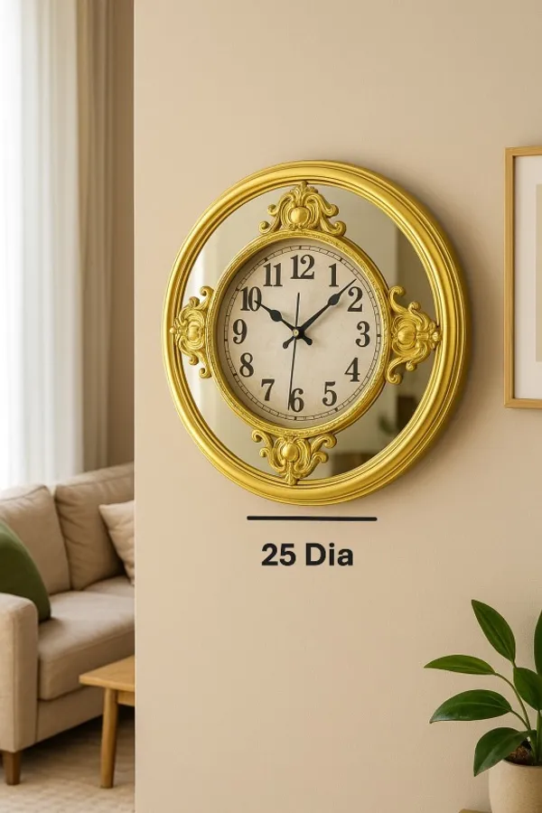 Gold_Fiber_Plain_Wall_Clock_(20_In._Dia)