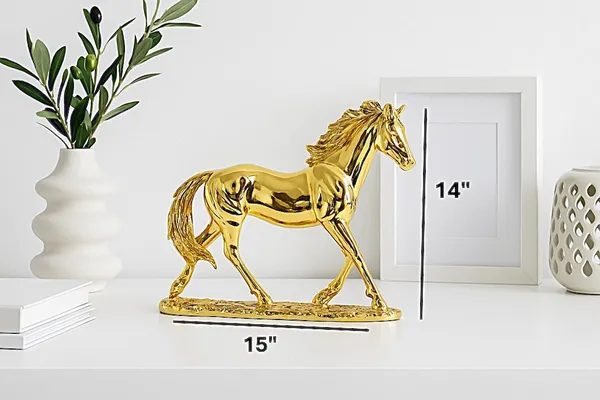 Gold_Resin_Decorative_Horse_Statue_(H_14_X_W_15_In)