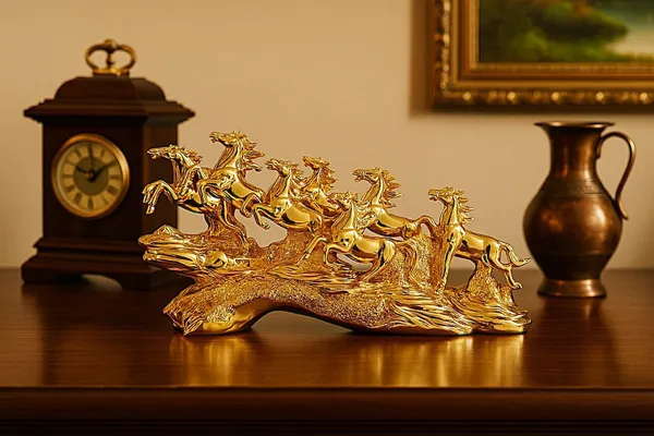 Gold_Resin_Decorative_7_Horses_Statue_(W_23_X_H_13_In)