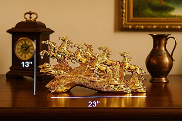 Gold_Resin_Decorative_7_Horses_Statue_(W_23_X_H_13_In)