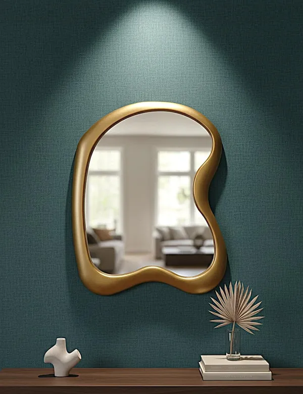 Gold_Pvc_Decorative_Plain_Mirror_(H_23_X_W_18_In)
