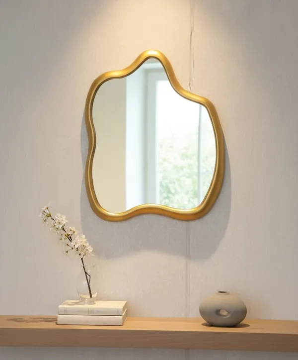 Gold_Pvc_Decorative_Plain_Mirror_(H_23_X_W_18_In)