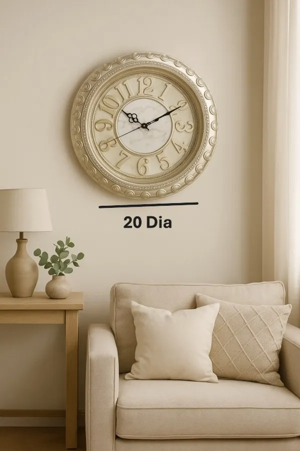 Silver_Pvc_Decorative_Wall_Clock_(20_In._Dia)