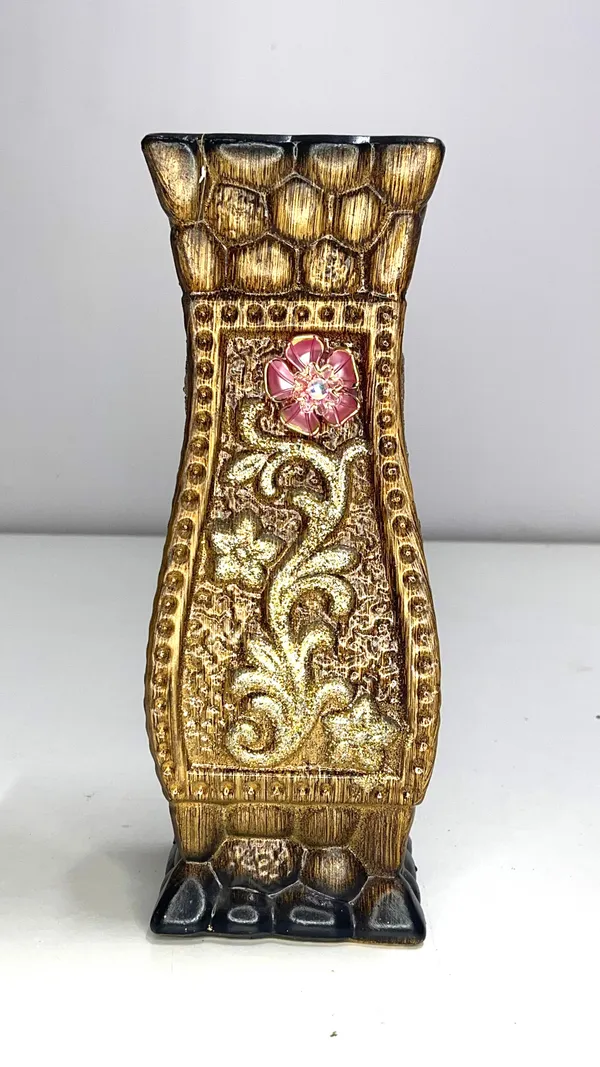 Brown_Ceramic_Premium_Vase_For_Home_Decor_(H_12_X_W_4.5_In)