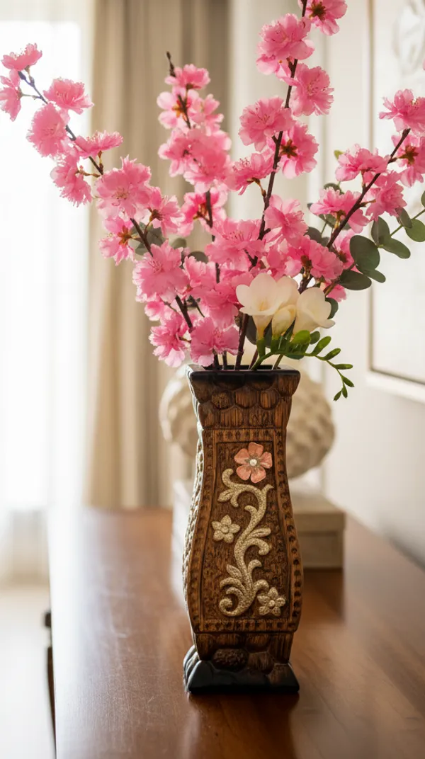 Brown_Ceramic_Premium_Vase_For_Home_Decor_(H_12_X_W_4.5_In)