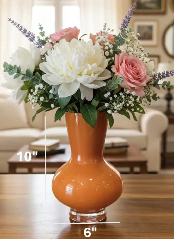 Orange_Glass_Premium_Vase_For_Home_Decor_(H_10_X_W_6_In)
