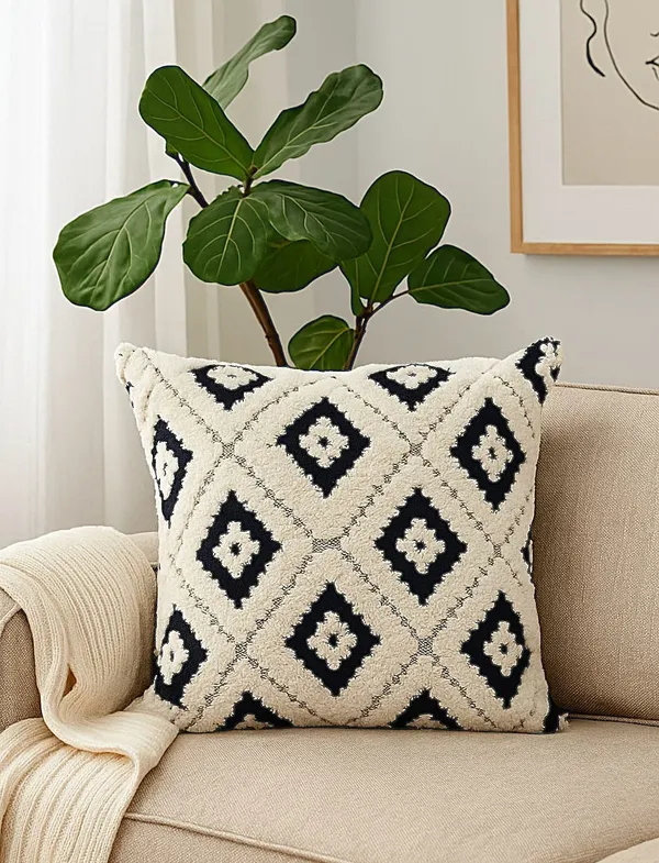 Black_&_White_Polyester_&_Cotton_Pillow_Cover_(H_17_X_W_17_In)