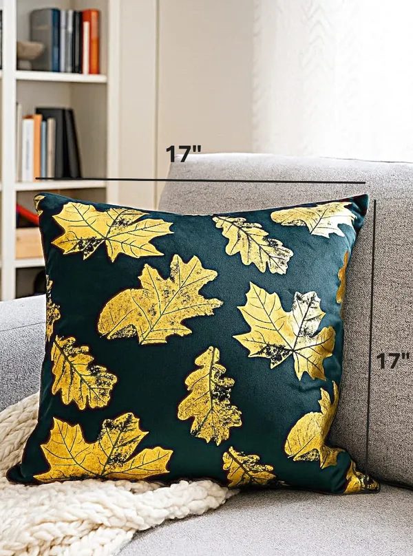 Black_&_Gold_Polyester_&_Cotton_Pillow_Cover_(H_17_X_W_17_In)