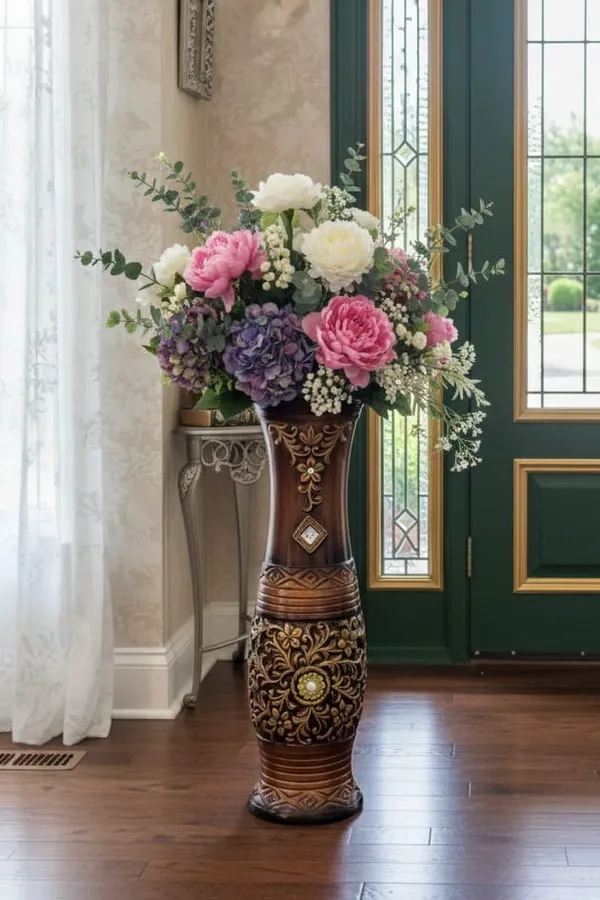 Brown_Ceramic_Premium_Vase_For_Home_Decor_(H_24_X_W_6_In)