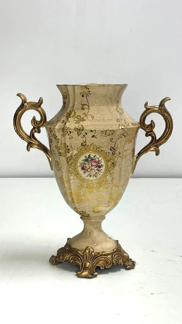 Cream_Resin_Premium_Vase_For_Home_Decor_(H_14.5_X_W_12_In)