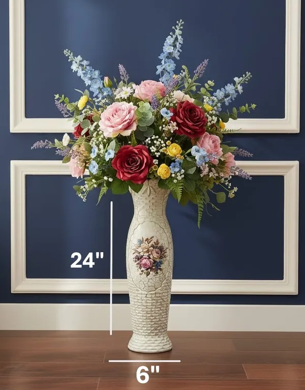 White_Ceramic_Premium_Vase_For_Home_Decor_(W_8_X_H_24_In)