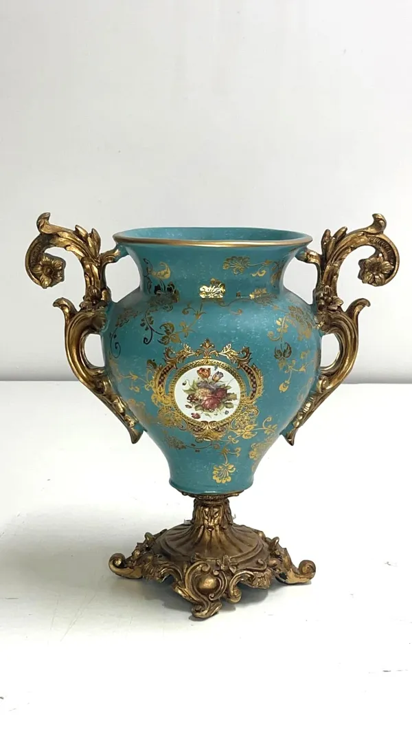 Blue_&_Gold_Resin_Premium_Vase_For_Home_Decor_(H_13_X_W_13_In)
