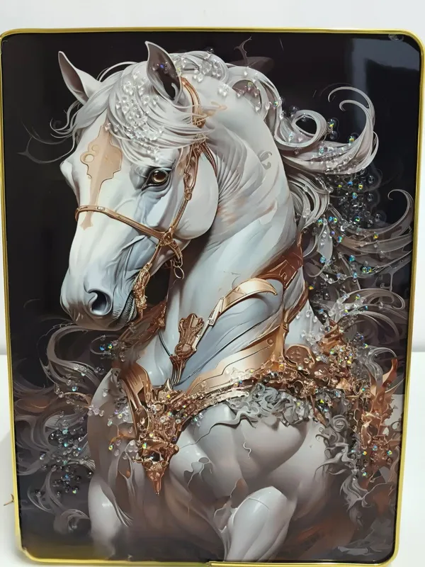 Trending_White_&_Black_Pvc_Premium_Crystal_Wall_Frame_(H_16_X_W_12_In)