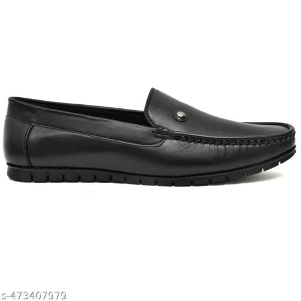 Black_Synthetic_Leather_Slip_On_Loafer_|_For_Mens