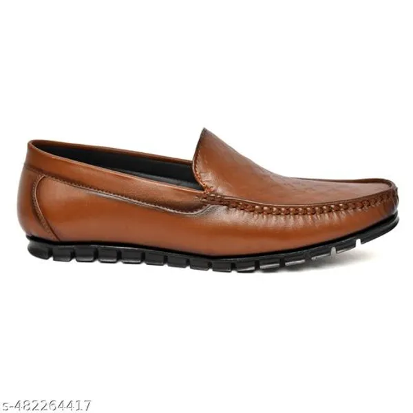Tan_Synthetic_Leather_Slip_On_Loafer_|_For_Mens