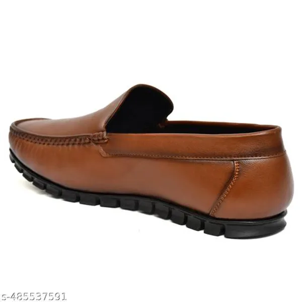Tan_Synthetic_Leather_Slip_On_Loafer_|_For_Mens