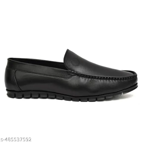 Black_Synthetic_Leather_Slip_On_Loafer_|_For_Mens