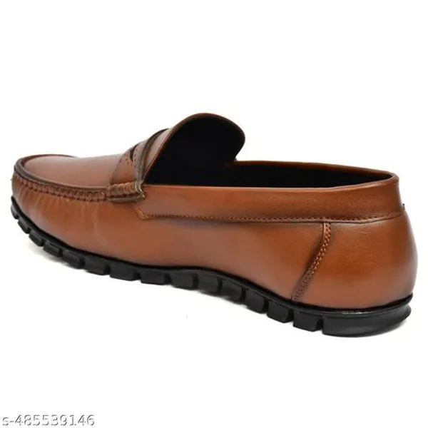 Tan_Synthetic_Leather_Slip_On_Loafer_|_For_Mens