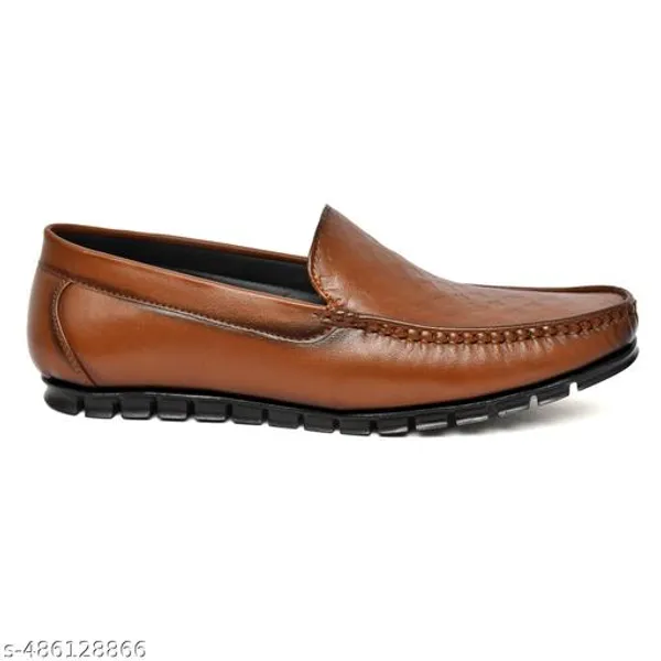 Tan_Synthetic_Leather_Slip_On_Loafer_|_For_Mens