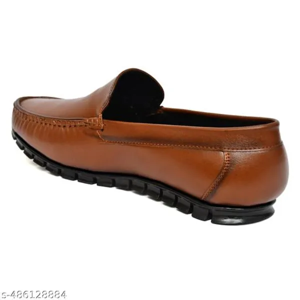 Tan_Synthetic_Leather_Slip_On_Loafer_|_For_Mens