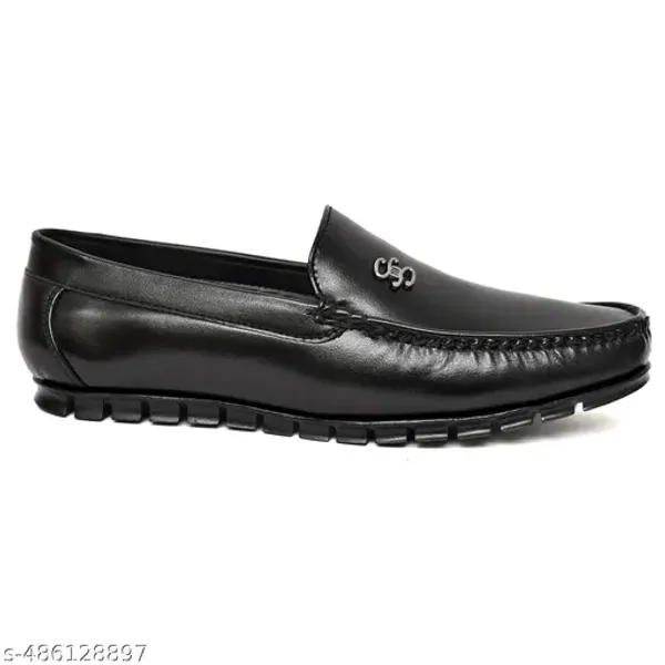Black_Synthetic_Leather_Slip_On_Loafer_|_For_Mens