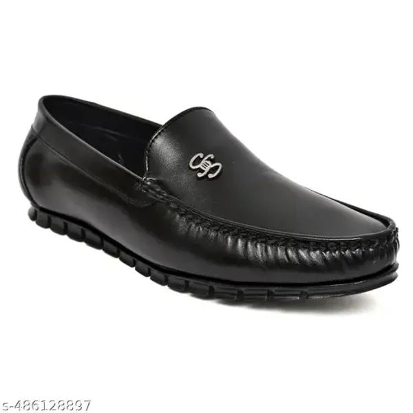 Black_Synthetic_Leather_Slip_On_Loafer_|_For_Mens