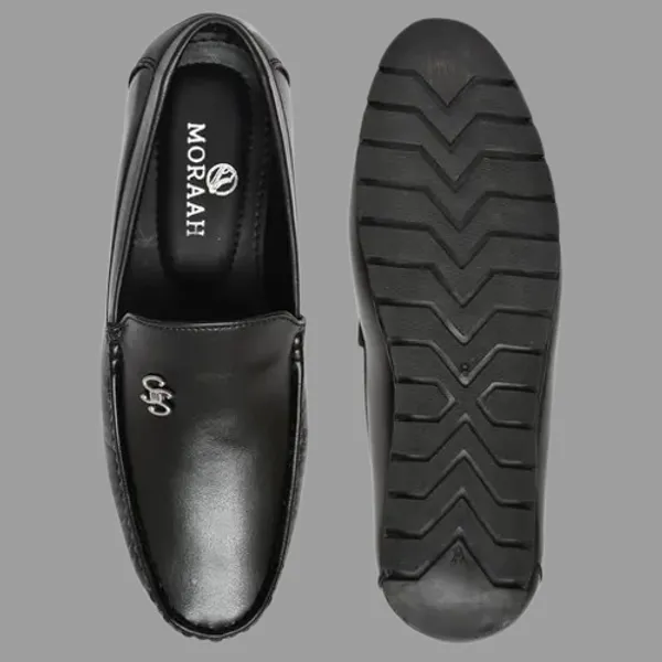 Black_Synthetic_Leather_Slip_On_Loafer_|_For_Mens