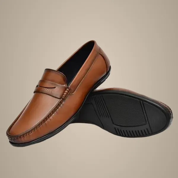 Tan_Synthetic_Leather_Slip_On_Loafer_|_For_Mens