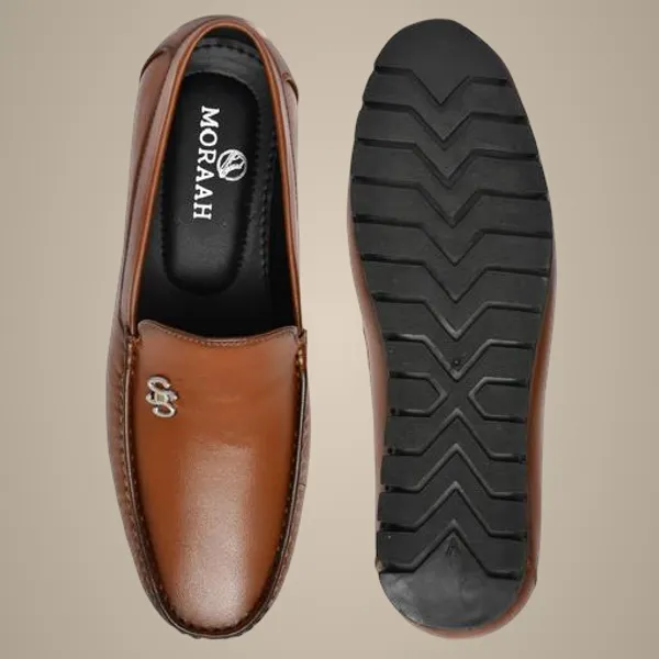 Tan_Synthetic_Leather_Slip_On_Loafer_|_For_Mens
