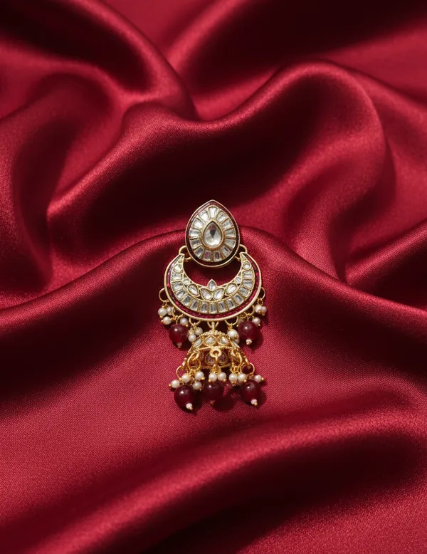 Maroon_KUNDAN_POLKI_NECKLACE_SET_For_Women
