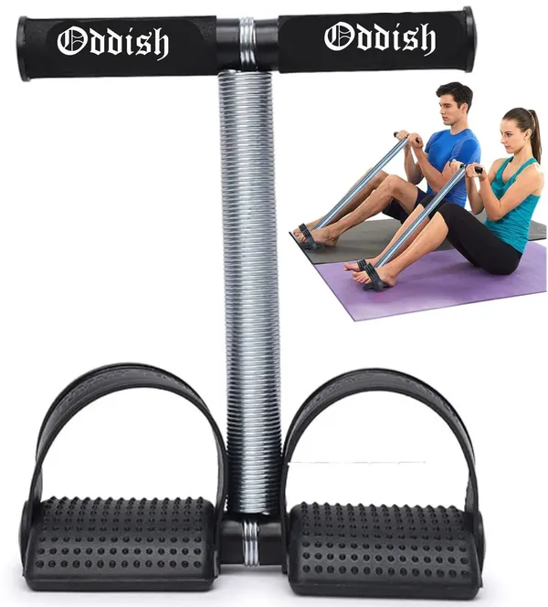 Black_And_Red_Single_Spring_Tummy_Trimmer_Abdominal_Exerciser_Fitness_Equipment_For_Men_And_Women