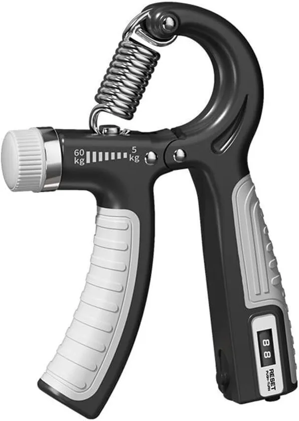 Full_Black_Finger_Gripper_With_R_Shape_Adjustable_Spring_Counter_Hand_Grip_Fitness_For_Men_And_Women