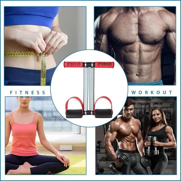Red_Tummy_Trimmer_12_Inch_Double_Spring_For_Men_And_Women