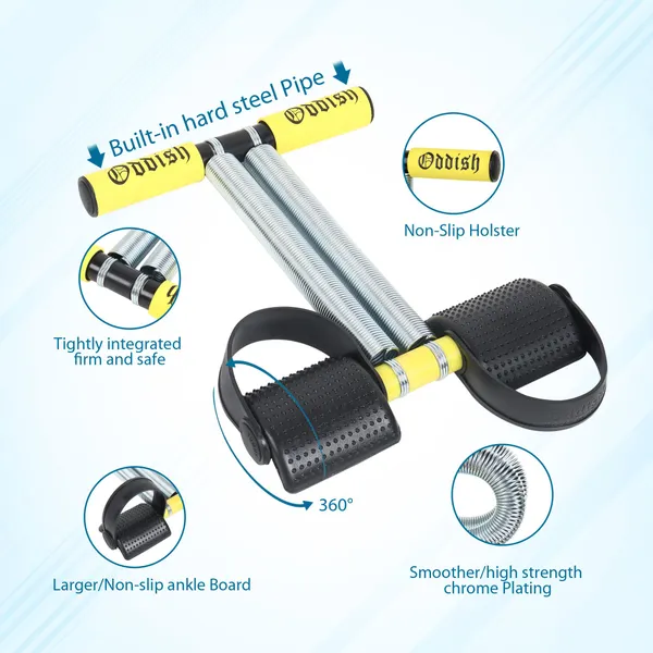 Yellow_Tummy_Trimmer_12_Inch_Double_Spring_For_Men_And_Women
