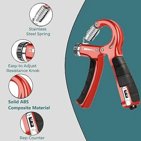 Grey_And_Red_Counter_Hand_Gripper_5_To_60_Kg_And_Resistance_Toning_Tube_Combo_Grip_Fitness_For_Men_And_Women