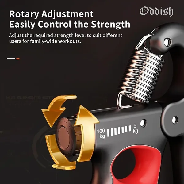Black_And_Red_R_Shape_5_Kg_To_100_Adjustable_Spring_Counter_Hand_Grip_Fitness_For_Men_And_Women