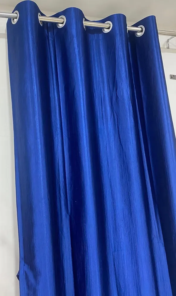 Blue_Royal_Silky_Polyester_Grommet_Door_Curtain_2_Piece