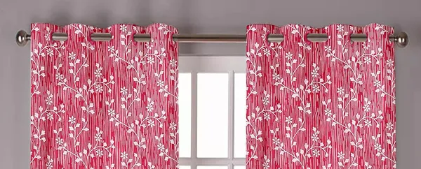 Red_&_White_Printed_Semi-Transparent_Polyester_Curtains_(Window)_Set_Of_2