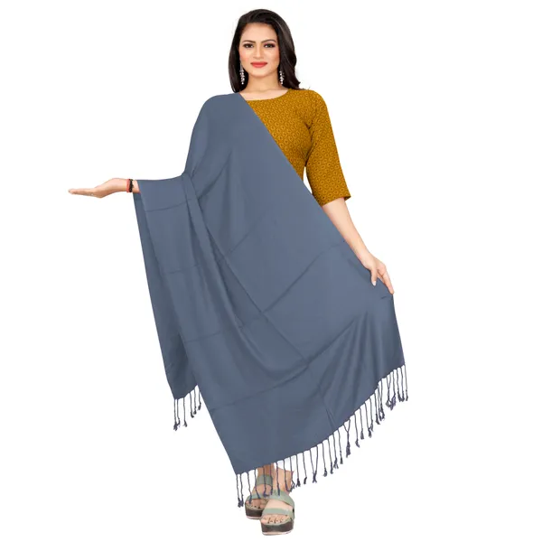 Gray_Elegant_Drape_Premium_Stole_For_Women