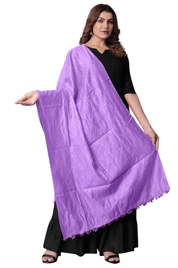 Lavender_Chanderi_Box_Sequin_Festive_Dupatta_For_Women