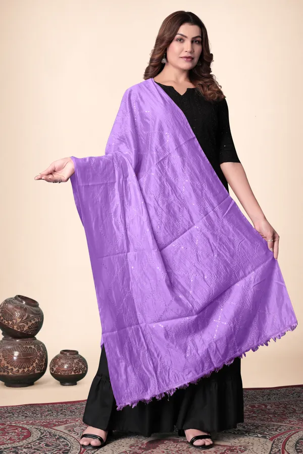 Lavender_Chanderi_Box_Sequin_Festive_Dupatta_For_Women